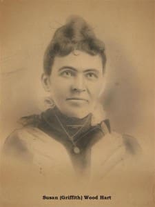 Susan (Griffith) (Wood) Hart, Photo courtesy of Loretta Wood-Corbett