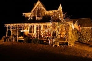 Wood House Christmas 2008 (Gary Wilkinson photo)